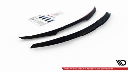 Heck Spoiler Aufsatz Abrisskante passend für Mini Countryman Mk2 F60 JCW schwarz Hochglanz