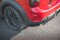 Heck Ansatz Flaps Diffusor passend für Mini Countryman Mk2 F60 JCW schwarz Hochglanz
