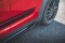 Seitenschweller Ansatz Cup Leisten passend für Mini Countryman Mk2 F60 JCW schwarz Hochglanz