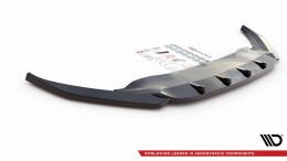 Cup Spoilerlippe Front Ansatz V.1 passend für VW Passat B8 schwarz Hochglanz