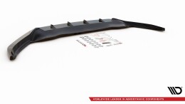 Cup Spoilerlippe Front Ansatz V.2 passend für VW Passat B8 schwarz Hochglanz