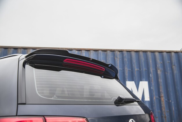 Heck Spoiler Aufsatz Abrisskante passend für VW Passat B8 Variant schwarz Hochglanz