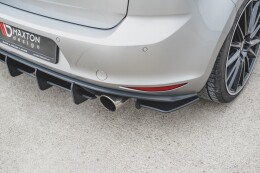 Street Pro Heck Ansatz Flaps Diffusor V.1 L + R für VW Golf 7 GTI