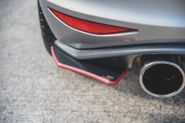 Street Pro Heck Ansatz Flaps Diffusor V.2 L + R für VW Golf 7 GTI