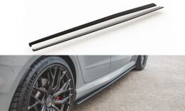 Street Pro Seitenschweller Ansatz Cup Leisten für Audi RS3 8V Sportback