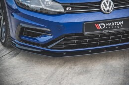 Street Pro Cup Spoilerlippe Front Ansatz für VW Golf 7 R Facelift