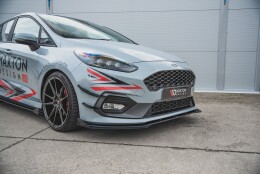 Street Pro Front Stoßstangen Flaps passend für Ford Fiesta Mk8 ST / ST-Line Flaps matt