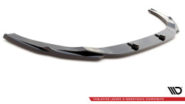 Cup Spoilerlippe Front Ansatz V.3 passend für Audi RS5 F5 Facelift schwarz Hochglanz