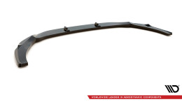 Cup Spoilerlippe Front Ansatz V.3 passend für Audi RS5 F5 Facelift schwarz Hochglanz