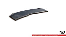 Mittlerer Cup Diffusor Heck Ansatz DTM Look passend für Audi RS5 F5 Facelift schwarz matt