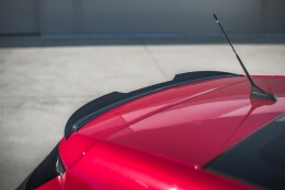 Heck Spoiler Aufsatz Abrisskante passend für Peugeot 308 GT Mk2 Facelift schwarz Hochglanz