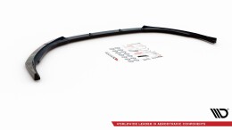 Cup Spoilerlippe Front Ansatz V.1 passend für Peugeot 308 GT Mk2 Facelift schwarz Hochglanz
