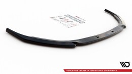 Street+ Spoilerlippe Front Ansatz V.2 passend für Peugeot 308 GT Mk2 FL schwarz Hochglanz