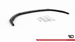 Street+ Spoilerlippe Front Ansatz V.2 passend für Peugeot 308 GT Mk2 FL schwarz Hochglanz