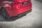 Mittlerer Cup Diffusor Heck Ansatz für Peugeot 308 GT Mk2 Facelift schwarz Hochglanz