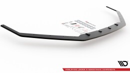 Street Pro Spoilerlippe Front Ansatz V.2 passend passend für Honda Civic X Type-R rot