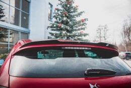 Heck Spoiler Aufsatz Abrisskante passend für Citroen DS4 schwarz Hochglanz