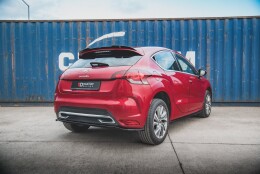 Heck Spoiler Aufsatz Abrisskante passend für Citroen DS4 schwarz Hochglanz