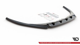 Cup Spoilerlippe Front Ansatz passend für Citroen DS4 schwarz matt