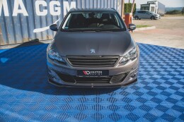 Cup Spoilerlippe Front Ansatz V.1 für Peugeot 308...