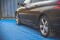 Seitenschweller Ansatz Cup Leisten für Peugeot 308 Mk2 Facelift schwarz Hochglanz