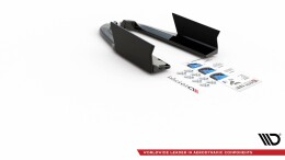 Heck Ansatz Flaps Diffusor V.1 + Flaps für Ford Mustang GT Mk6 Facelift