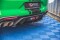 Mittlerer Cup Diffusor Heck Ansatz für Ford Mustang GT Mk6 Facelift schwarz matt