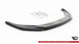 Cup Spoilerlippe Front Ansatz V.3 passend für Audi A6 S-Line / S6 C8 / C8 Facelift schwarz Hochglanz