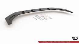 Street Pro Cup Spoilerlippe Front Ansatz passend für VW Polo GTI Mk6 SCHWARZ