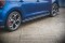 Street Pro Seitenschweller Ansatz Cup Leisten für VW Polo GTI Mk6 SCHWARZ