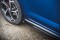 Street Pro Seitenschweller Ansatz Cup Leisten für VW Polo GTI Mk6 SCHWARZ+ HOCHGLANZ FLAPS