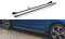 Street Pro Seitenschweller Ansatz Cup Leisten passend für VW Polo GTI Mk6 SCHWARZ+ HOCHGLANZ FLAPS