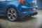 Street Pro Heck Ansatz Diffusor passend für VW Polo GTI Mk6 schwarz-rot+ Hochglanz Flaps