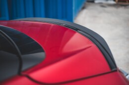 Heck Spoiler Aufsatz Abrisskante für Lexus LC 500 schwarz Hochglanz