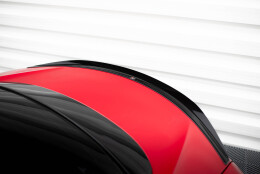 Heck Spoiler Aufsatz Abrisskante passend für Lexus LC 500 schwarz Hochglanz