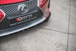 Cup Spoilerlippe Front Ansatz V.1 passend für Lexus LC 500 schwarz Hochglanz