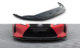 Cup Spoilerlippe Front Ansatz V.2 passend für Lexus LC 500 schwarz Hochglanz