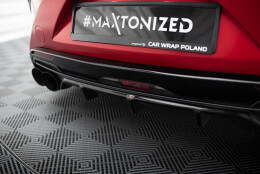 Street+ Heck Ansatz Diffusor passend für Lexus LC 500 schwarz Hochglanz