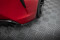 Heck Ansatz Flaps Diffusor passend für Lexus LC 500 schwarz Hochglanz