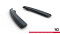 Heck Ansatz Flaps Diffusor passend für Lexus LC 500 schwarz Hochglanz