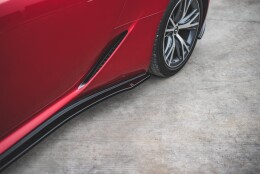 Seitenschweller Ansatz Cup Leisten passend für Lexus LC 500 Carbon Look