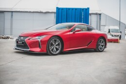 Seitenschweller Ansatz Cup Leisten passend für Lexus LC 500 Carbon Look