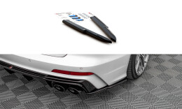 Heck Ansatz Flaps Diffusor passend für Audi A6...