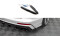 Heck Ansatz Flaps Diffusor passend für Audi A6 S-Line / S6 C8 / C8 Facelift schwarz Hochglanz