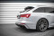 Heck Ansatz Flaps Diffusor passend für Audi A6 S-Line / S6 C8 / C8 Facelift schwarz Hochglanz