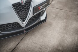 Cup Spoilerlippe Front Ansatz V.2 passend für Alfa Romeo Giulietta schwarz Hochglanz