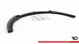 Cup Spoilerlippe Front Ansatz V.3 passend für Alfa Romeo Giulietta schwarz Hochglanz