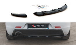Heck Ansatz Flaps Diffusor V.1 passend für Alfa Romeo Giulietta Facelift Carbon Look