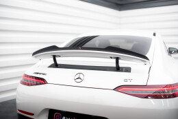 Heck Spoiler Aufsatz Abrisskante für Mercedes-AMG GT 53 / 43 V8 Package 4 türer-Coupe schwarz Hochglanz