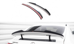 Heck Spoiler Aufsatz Abrisskante für Mercedes-AMG GT 53 / 43 V8 Paket 4 Türer-Coupe schwarz Hochglanz